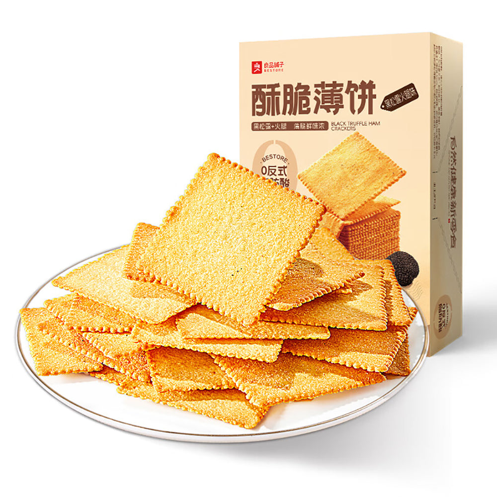 Bestore-Crispy-Thin-Crackers-Black-Truffle-Ham-Flavor---240g-1