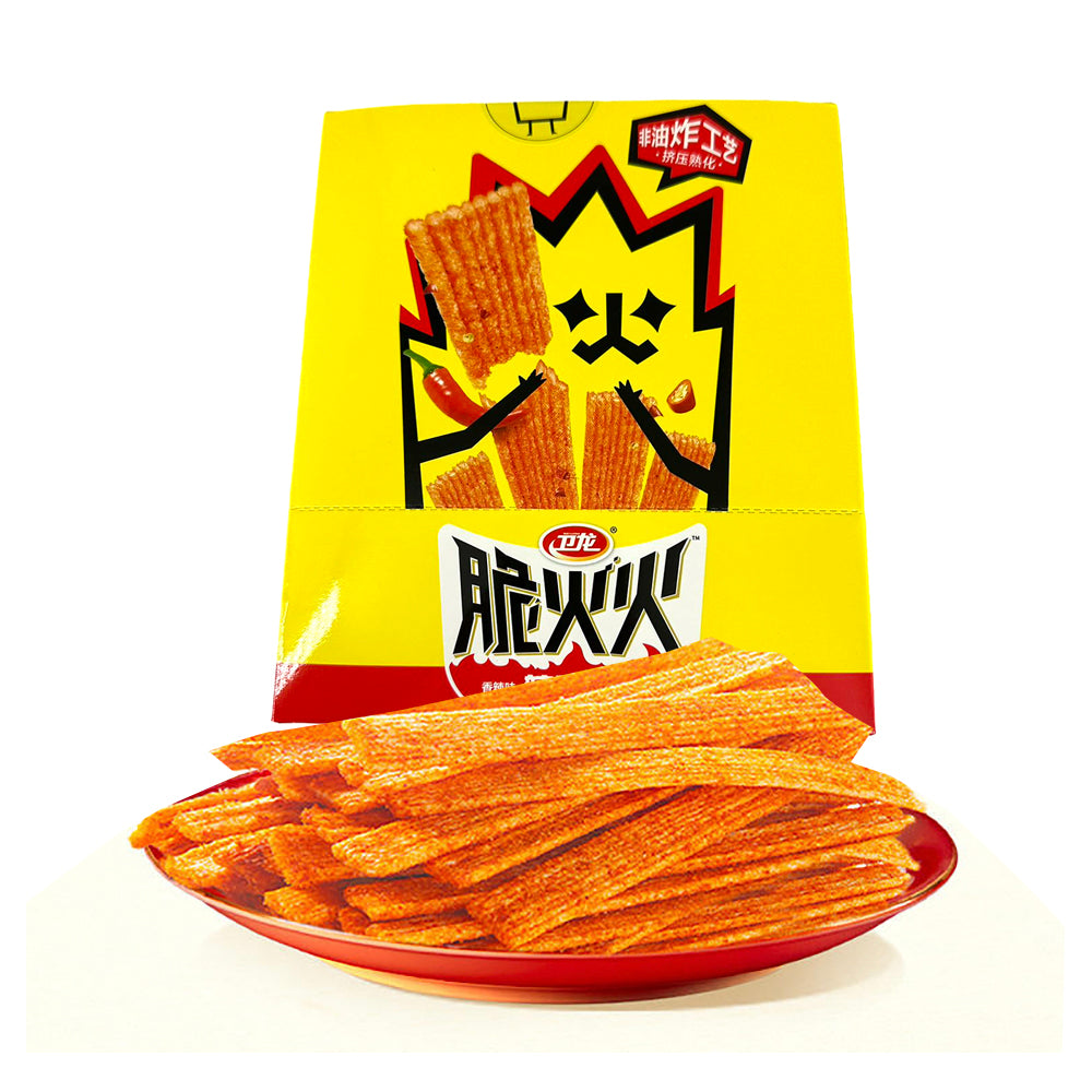 Weilong-Crispy-Fire-Spicy-Chips---Spicy-Flavor,-16g-x-20-Packs-1