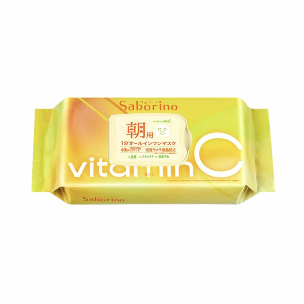 Saborino-Morning-Face-Mask-with-Vitamin-C---30-Sheets-1