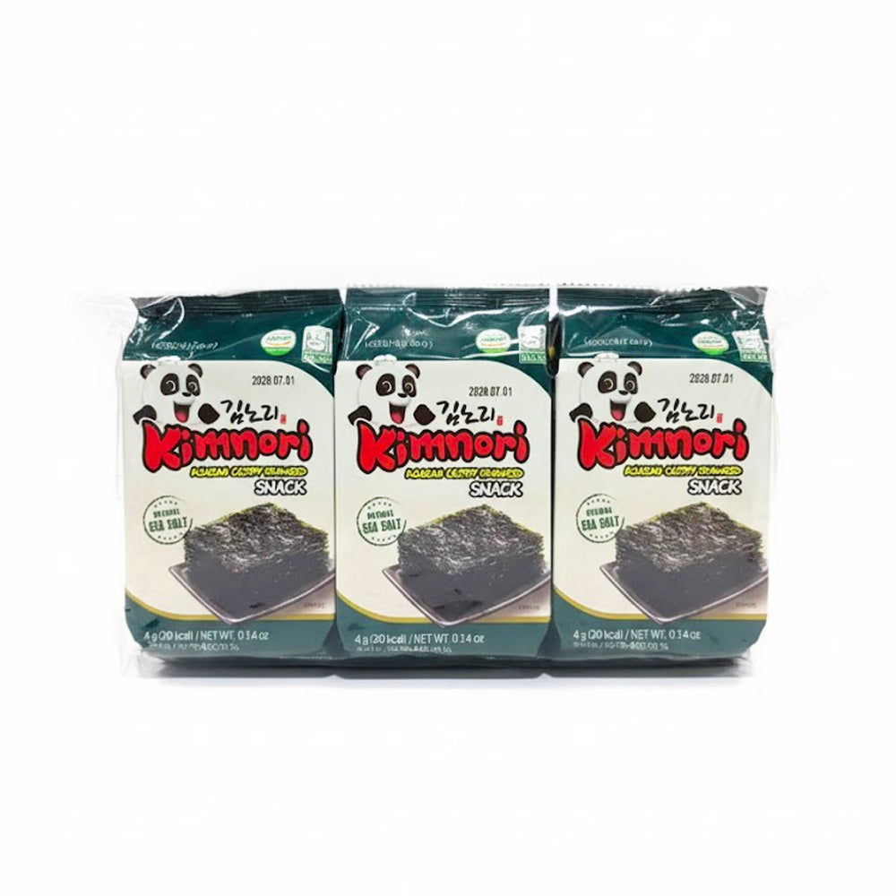 Kimnori-Roasted-Seaweed-Snack-–-Original,-3-Packs-(12g)-1