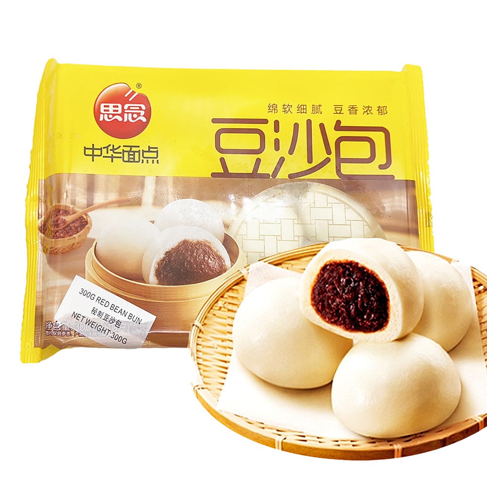 [Frozen]-Sinian-Secret-Recipe-Red-Bean-Buns,-Pack-of-10,-300g-1