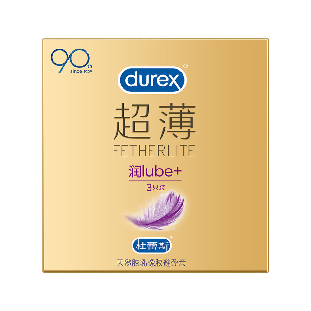 Durex-Fetherlite-Ultra-Thin-Condoms-–-Extra-Lubricated,-3-Pack-1