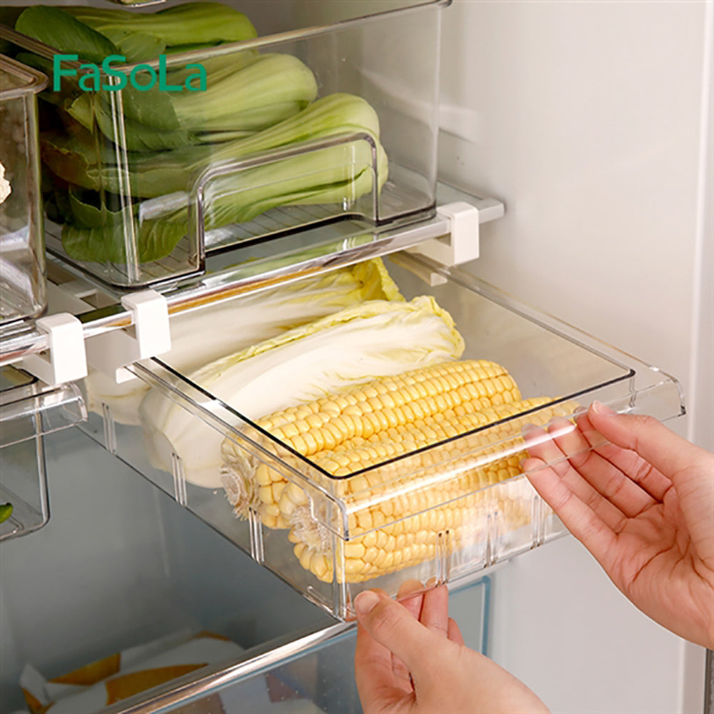 FaSoLa-Transparent-Fridge-Drawer-Storage-Box-30.5*20*9.5cm-1