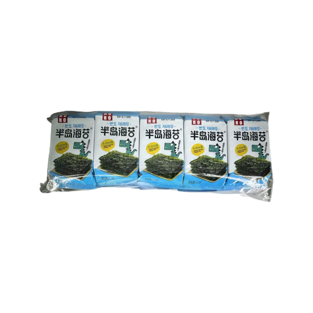 Peninsula-Korean-Style-Roasted-Seaweed,-Unsalted,-10-Pack---45g-1