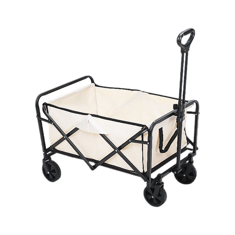 Ulife-Foldable-Camping-Cart---5-Inch-Outdoor-Wagon,-Khaki-1