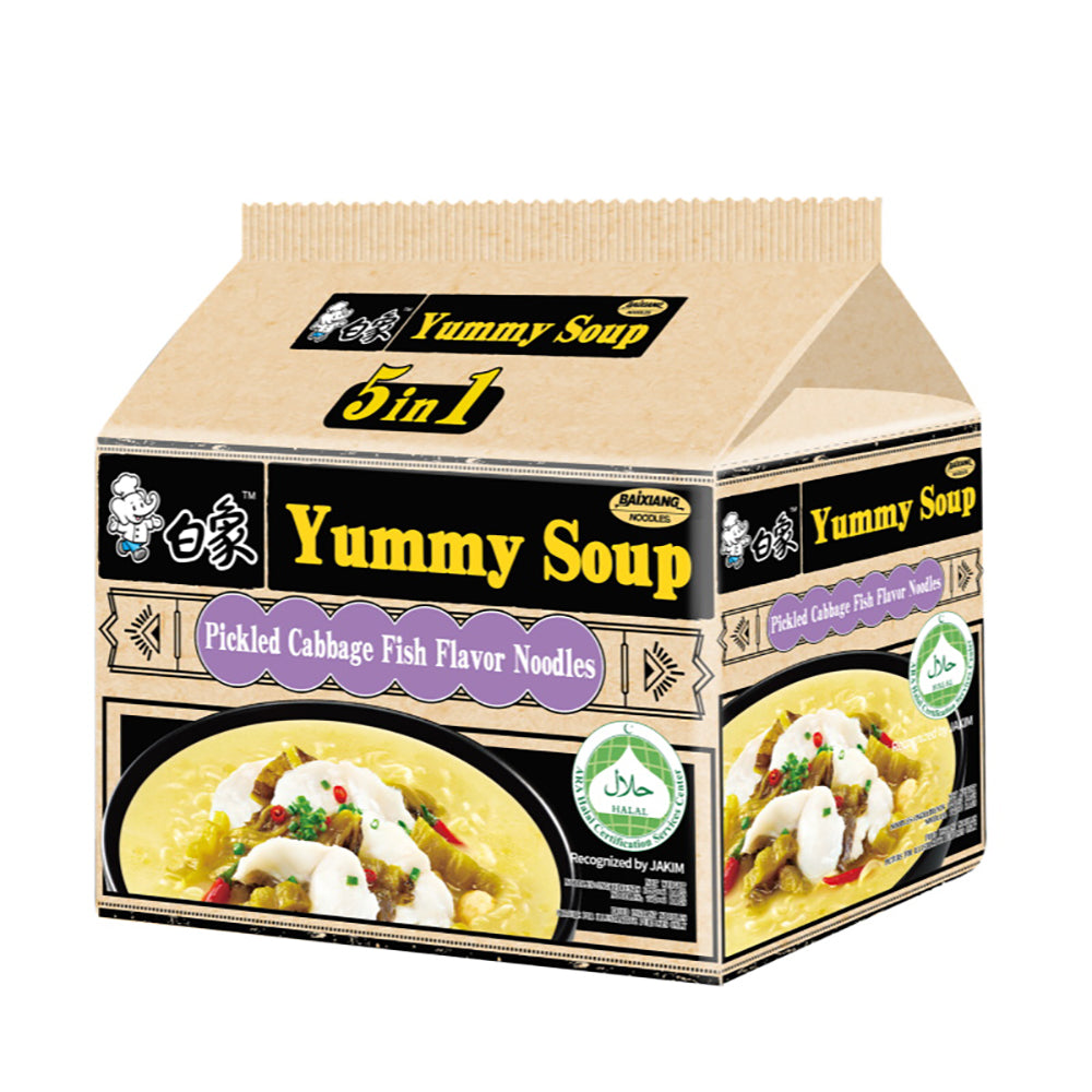 Baixiang-Yummy-Soup-Pickled-Cabbage-Fish-Flavor-Noodles---122g-x-5-Packs-1