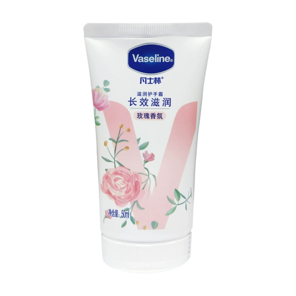Vaseline-Intensive-Moisturising-Hand-Cream-–-Rose-Scent-50ml-1
