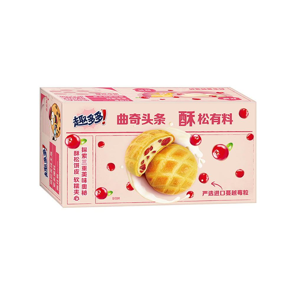 QuDuoDuo-Fun-filled-Cookies---Milk-and-Cranberry-Flavour,-6pcs,-96g-1