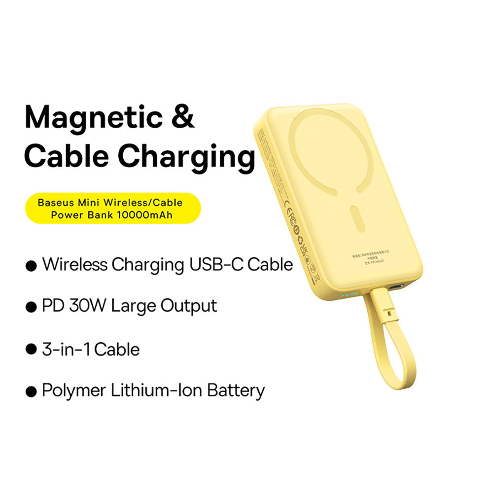 Baseus-Magnetic-Mini-Wireless-Fast-Charging-Power-Bank-Type-C-10000mAh-30W---Fresh-Lemon-Yellow-1