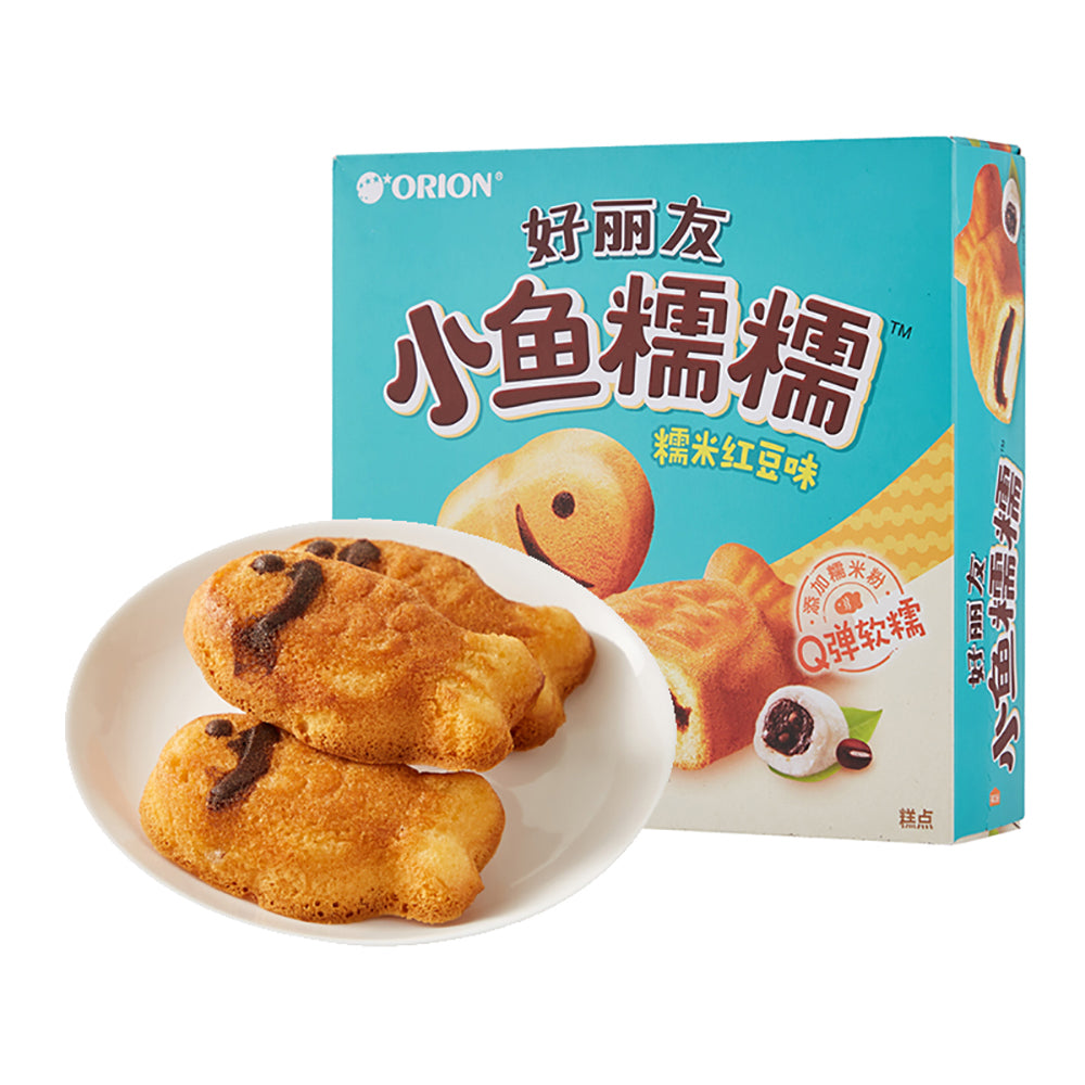 Orion-Fish-Shaped-Rice-Cake-Red-Bean-Flavor---12-Pieces,-336g-1