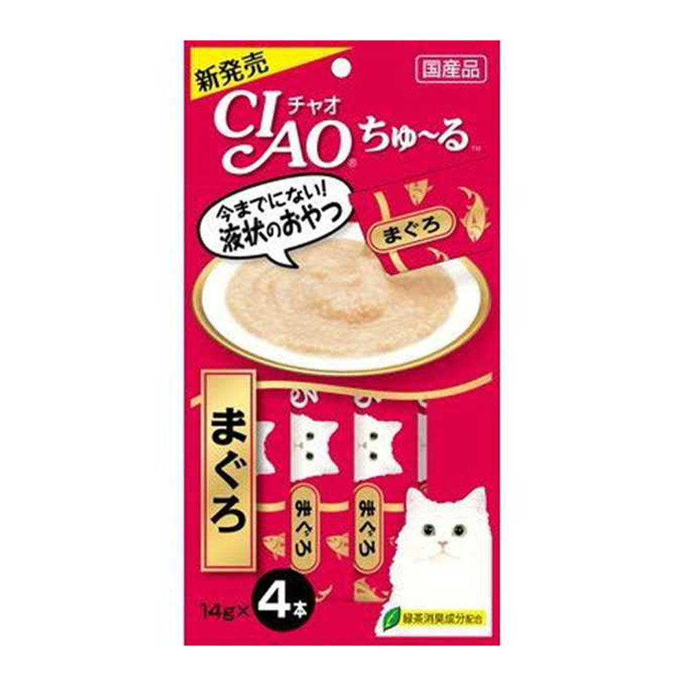 CIAO-Churu-Tuna-Cat-Treats---4-Sticks,-56g-1