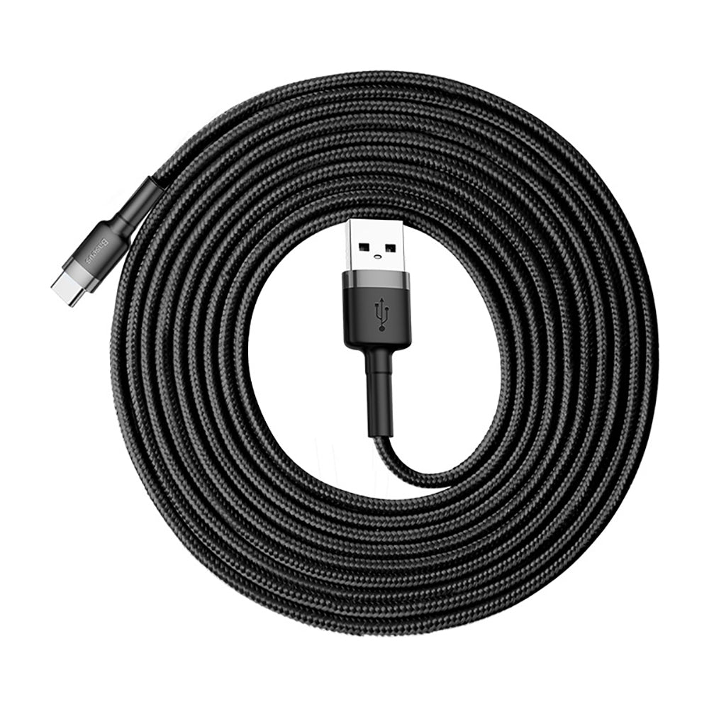 Baseus-Cafule-USB-to-Type-C-Cable-2A-3m---Deep-Space-Gray-&-Black-1