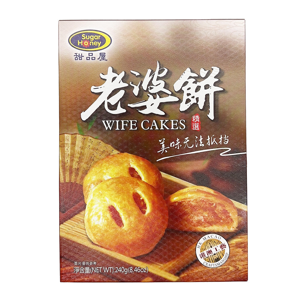 Sugar-Honey-Wife-Cakes---8-Pieces,-240g-1