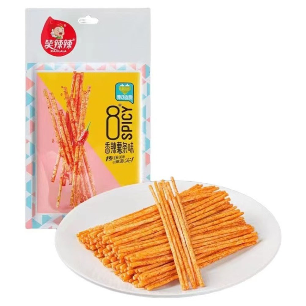 Xiaolala-Spicy-Potato-Stick-Flavor-Seasoned-Snack---60g-1