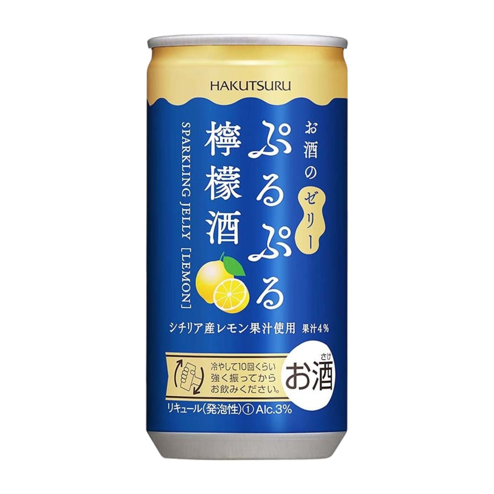 Hakutsuru-Sparkling-Jelly-Lemon-Alcoholic-Drink-3%---190ml---RTD-Jelly-Cocktail-1