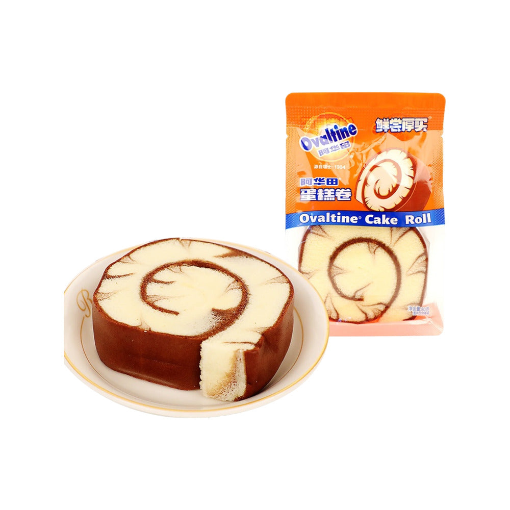 Ovaltine-Malt-Flavoured-Cake-Roll-80g---Soft-Swiss-Sponge-Snack-1