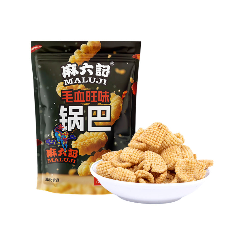 MALUJI-Guoba-Rice-Crackers-–-Mao-Xuewang-(Spicy-Hot-Pot)-Flavor-128g-1