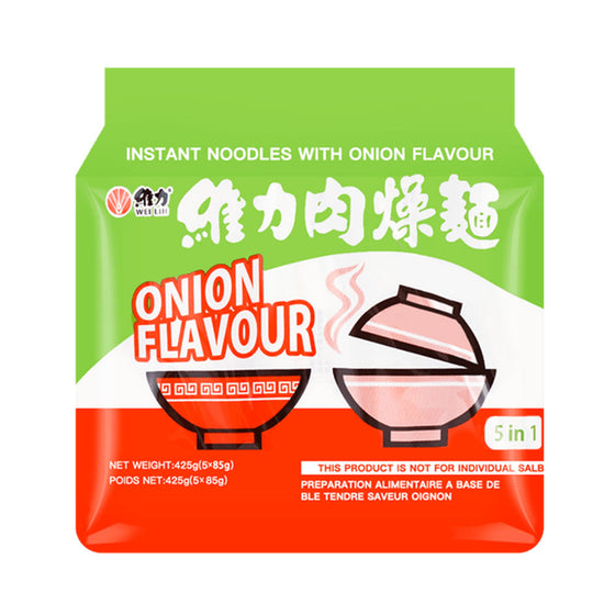 Wei Lih Instant Noodles with Onion Flavour - 85g x 5 Packs