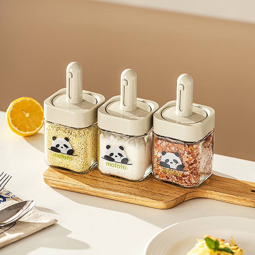 Mototo-Panda-Square-Retractable-Spice-Jar---White-1