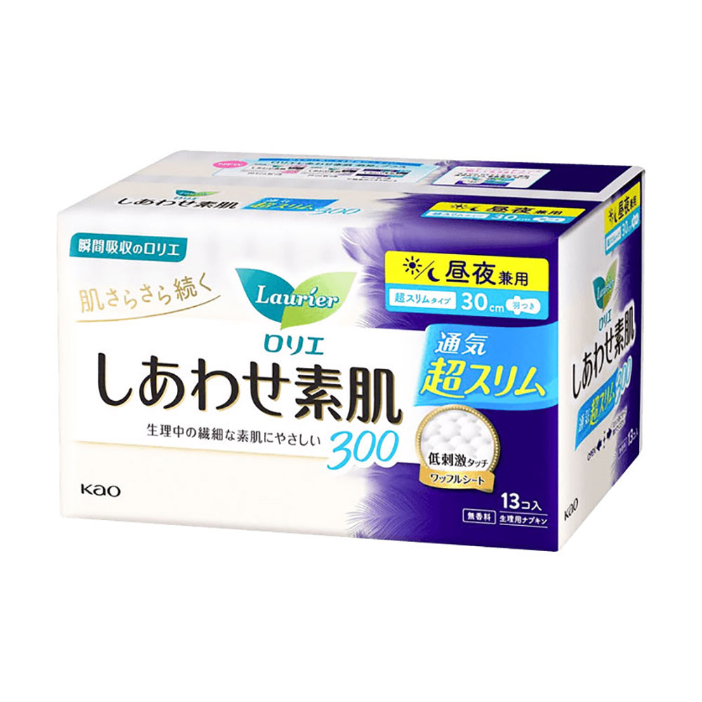 Kao-Laurier-F-Series-Ultra-Thin-Day/Night-Sanitary-Pads,-30cm,-Pack-of-13-1