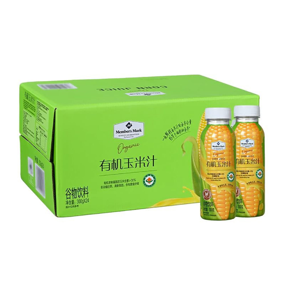 Member's-Mark-Organic-Corn-Juice-300g-x-24-Bottles-1