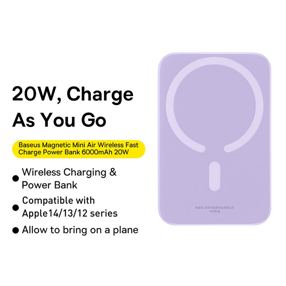 Baseus-Magnetic-Mini-Air-Wireless-Fast-Charge-Power-Bank-6000mAh-20W---Nebula-Purple-1