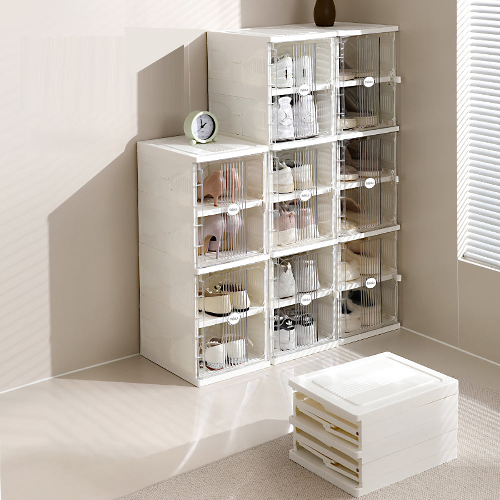 FaSoLa-Foldable-Shoe-Box---White,-6-Layers-1