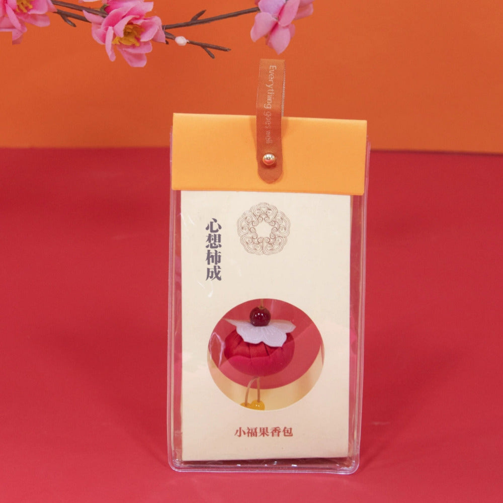 Ulife-'All-Wishes-Come-True'-Persimmon-Scented-Sachet-Hanging-Charm---Car/Home-Air-Freshener-1