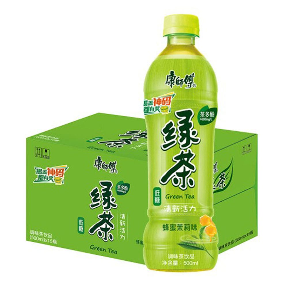 [Full-Case]-Master-Kong-Green-Tea-with-Honey-Jasmine-Flavour,-15-Bottles-*-500ml-1