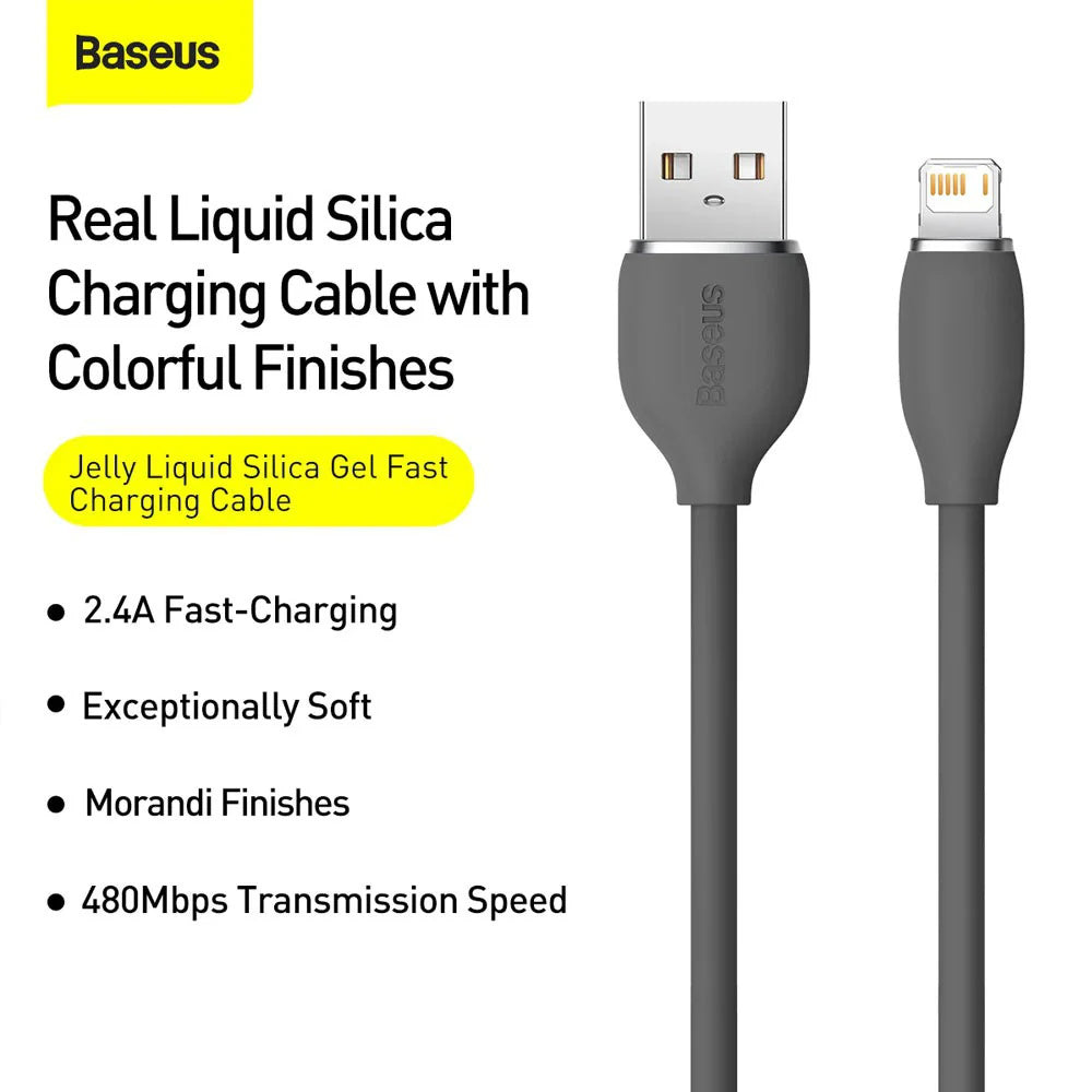 Baseus-Liquid-Silicone-Fast-Charging-Cable-USB-to-iP-2.4A-1.2m-Black-1