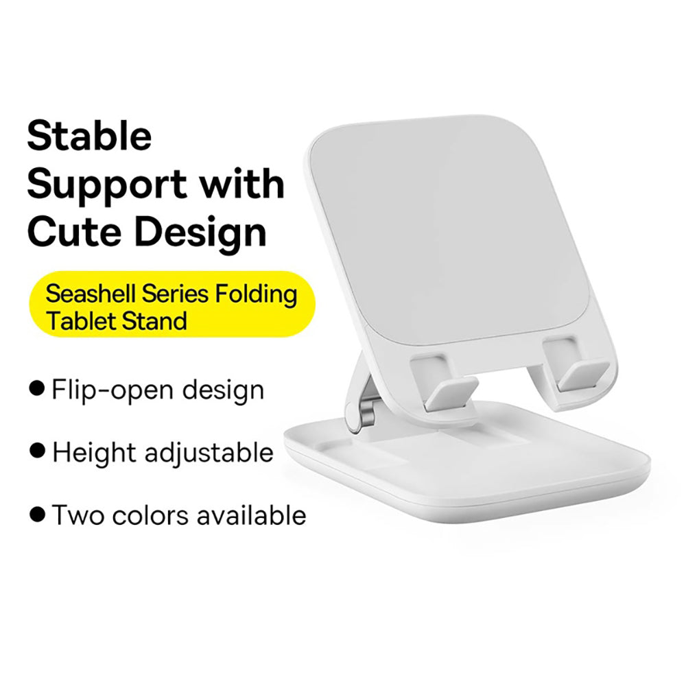 Baseus-Seashell-Series-Folding-Tablet-Stand---Moon-White-1