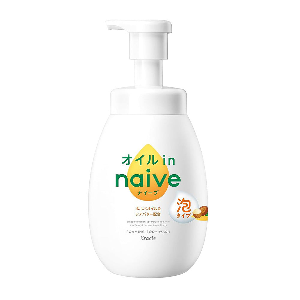 Kracie-Naive-Foaming-Body-Wash-Lemon-Scent---600ml-1