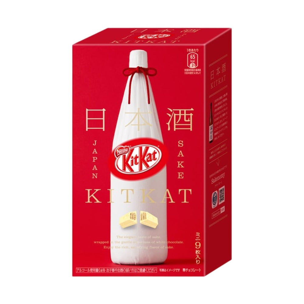 Nestlé-KitKat-Mini-Japanese-Sake-Flavour-Chocolate-–-9-Mini-Bars-–-Crispy-Wafer-in-White-Chocolate-Infused-with-Junmai-Sake-1