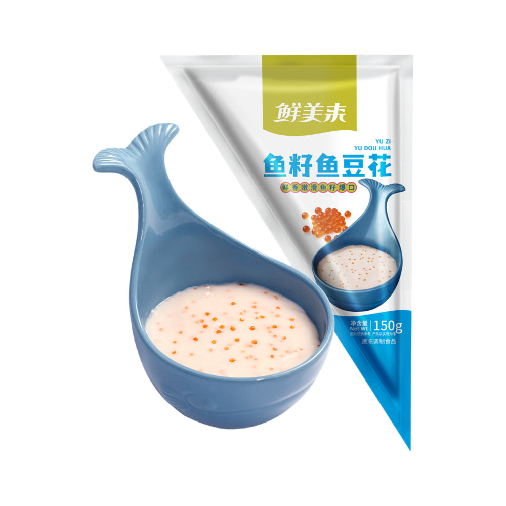 Xianmeilai-Fish-Roe-Fish-Tofu-150g-–-Frozen-Hot-Pot-Ingredient-1