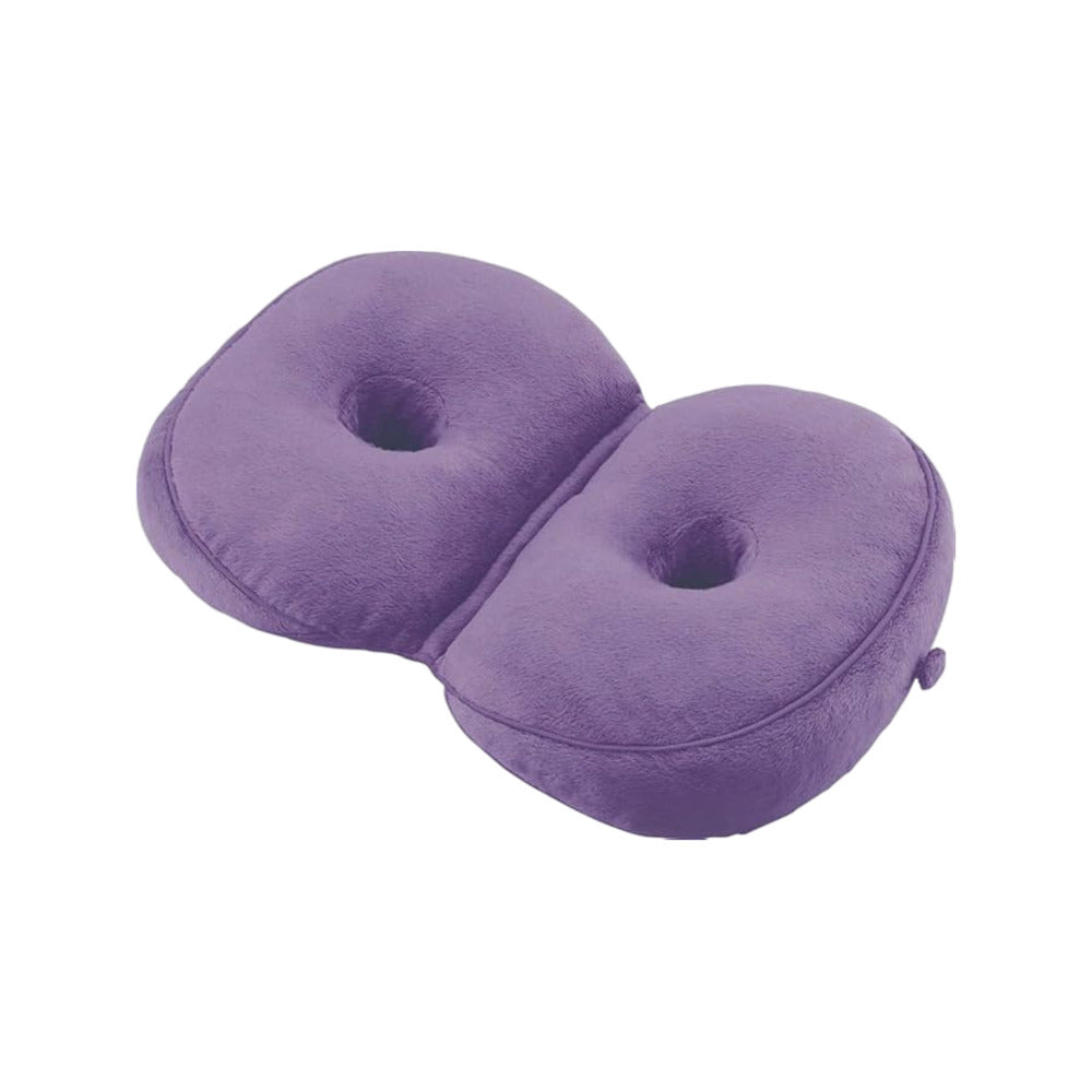 COGIT-Velvet-Figure-8-Double-Donut-Seat-Cushion---Purple-1