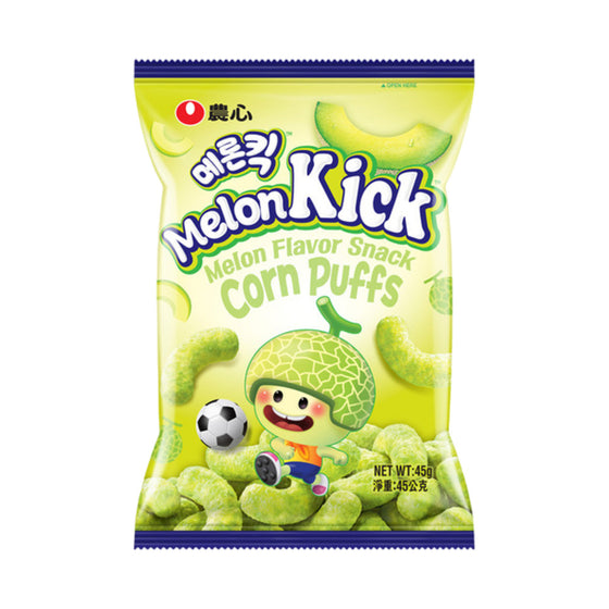 Nongshim Melon Kick Melon Flavour Corn Puffs 45g