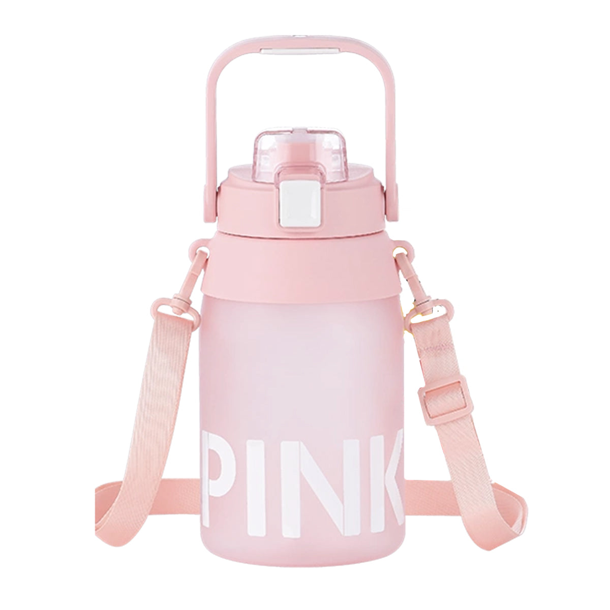 NetEase-Yanxuan-Large-Capacity-Cup,-Safe-Tritan-Material,-Peach-Pink,-1.4L-1