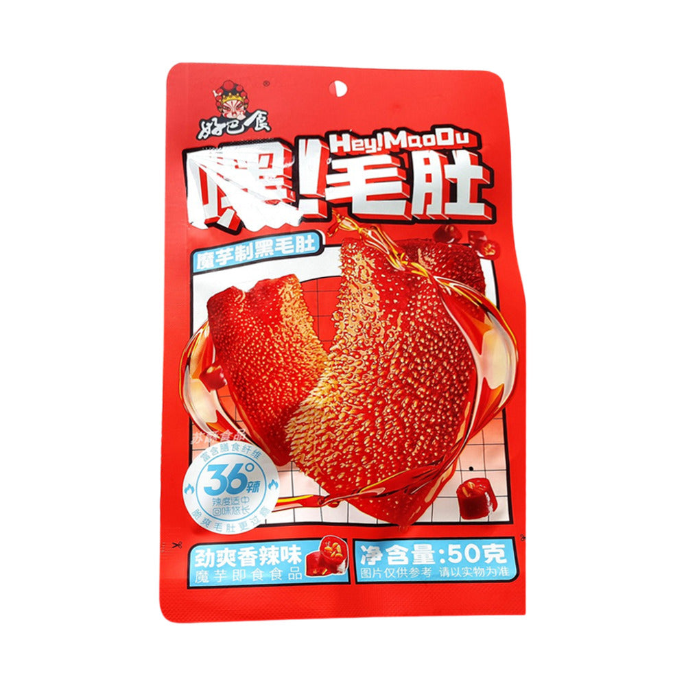 Haobashi-Hey!-MaoDu-Konjac-Tripe-Style-Spicy-Snack-50g-1