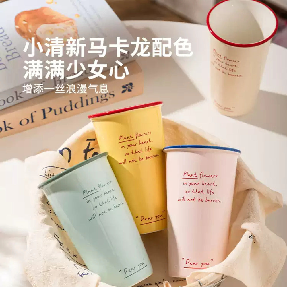 Modern-Housewife-Mellow-Series-Ceramic-Coffee-Mug-–-Pastel-Green,-450-ml-1