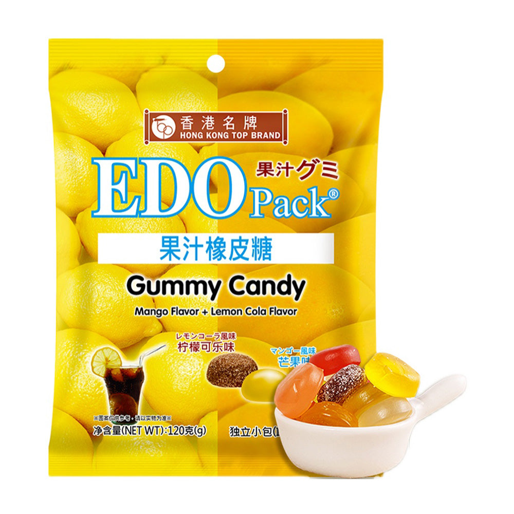 EDO-Fruit-Juice-Gummy-Candy---Lemon-Cola/Mango-Mixed-Flavours-120g-1