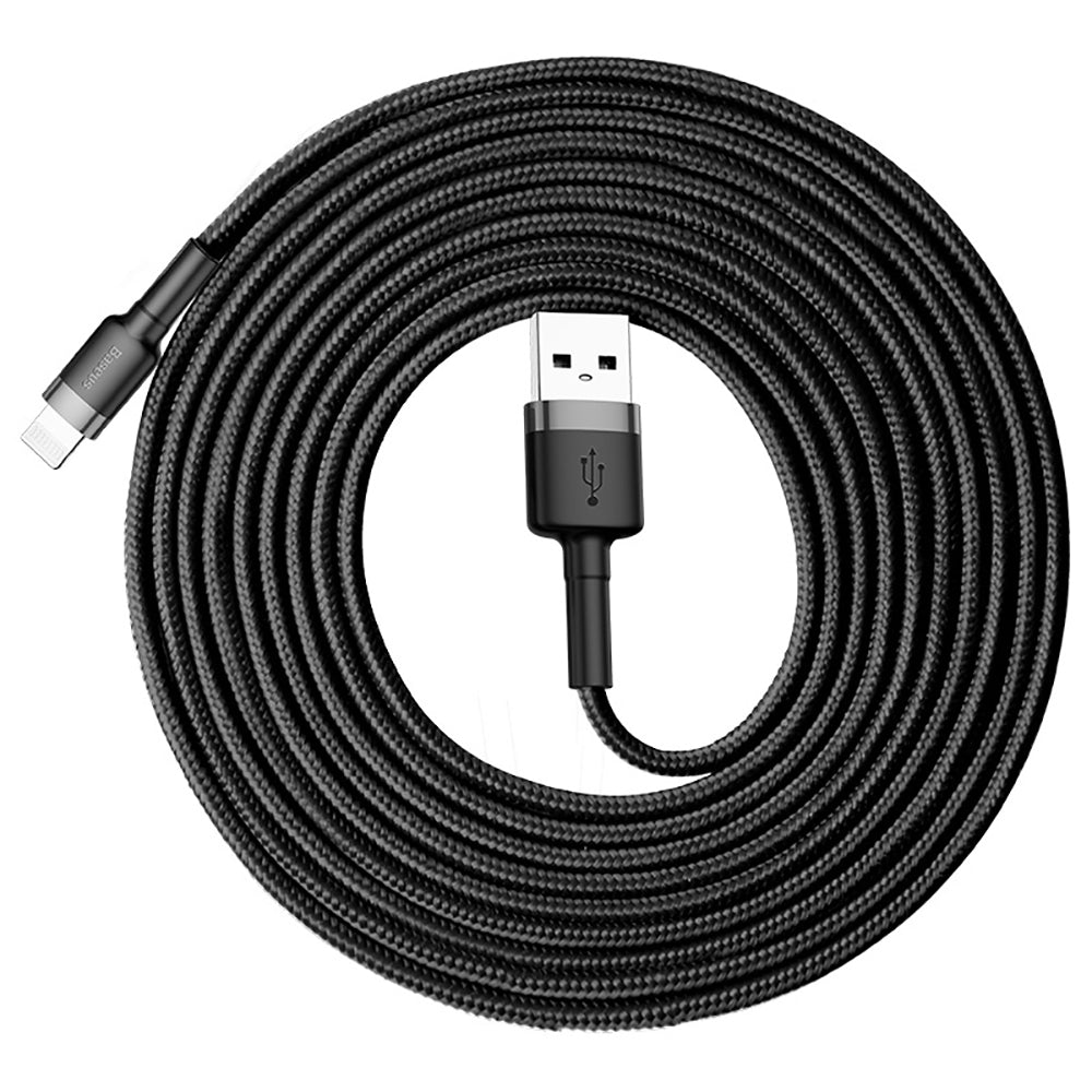 Baseus-Cafule-USB-Cable-for-iPhone-2A-3m---Space-Gray-and-Black-1