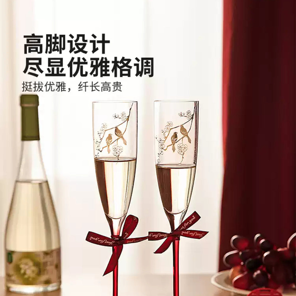 Modern-Housewife-Designer-Champagne-Flute-Gift-Set-–-2-Glasses,-150-ml-Each-–-Bridal-Toasting-Glasses-1