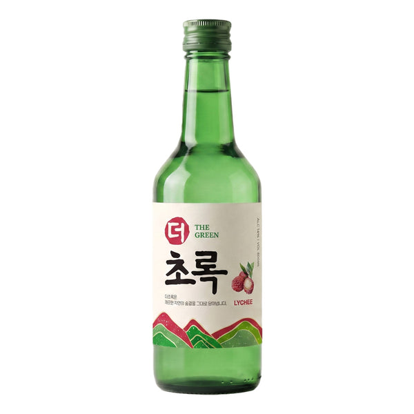 The Green Chorok Lychee Soju 14% 360ml