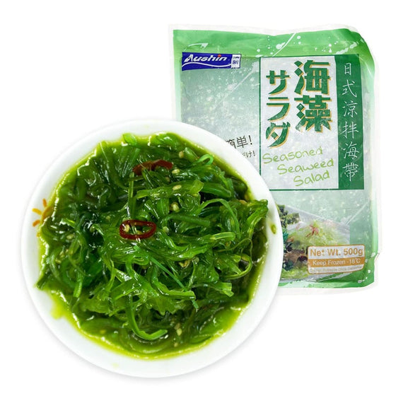 [Frozen] Aushin Japanese Style Seaweed Salad 500g