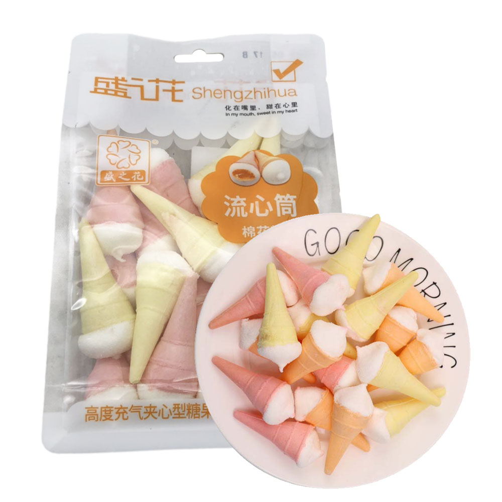 Shengzhihua-Orange-Flavor-Marshmallow-Cones---120g-1