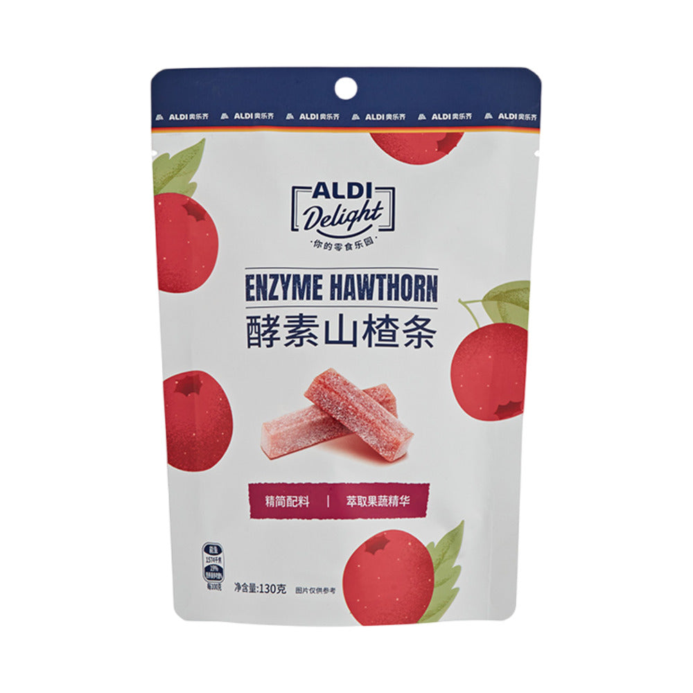 Aldi-Delight-Enzyme-Hawthorn-Fruit-Strips-130g-–-Limited-Import-1