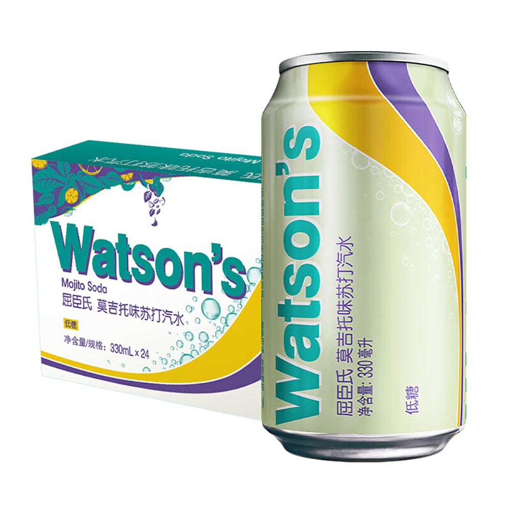 [Full-Case]-Watsons-Soda-Water-Mojito-Flavour-330ml*24-1