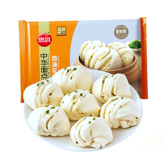 [Frozen] Sinian Scallion Oil Flower Rolls 360g