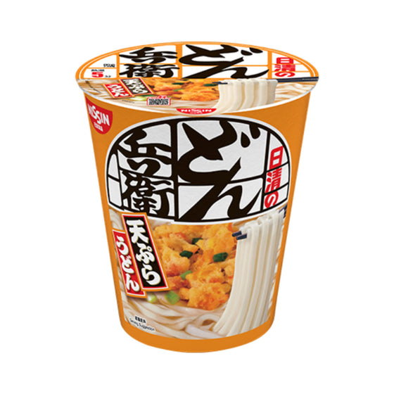 Nissin Donbei Tempura Udon Cup Noodles 83g - Japanese Instant Udon