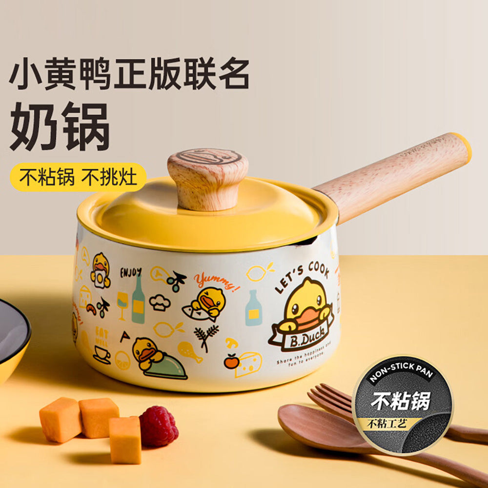 Chu-Da-Huang-Little-Yellow-Duck-Non-Stick-Milk-Pot-16cm-1